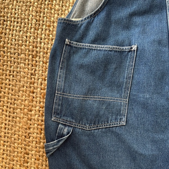 Mens Work Wear Work N’ Gear Denim Overalls - Picture 8 of 15